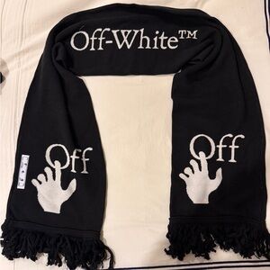 Off-White Black and White Scarf